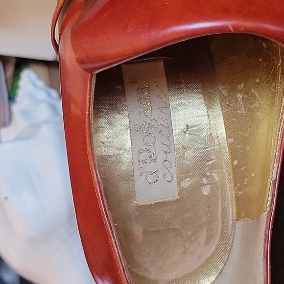 D'Rossana Couture Retro Style Brown Italian Leather Booties with Tassel Trim - Picture 5 of 7